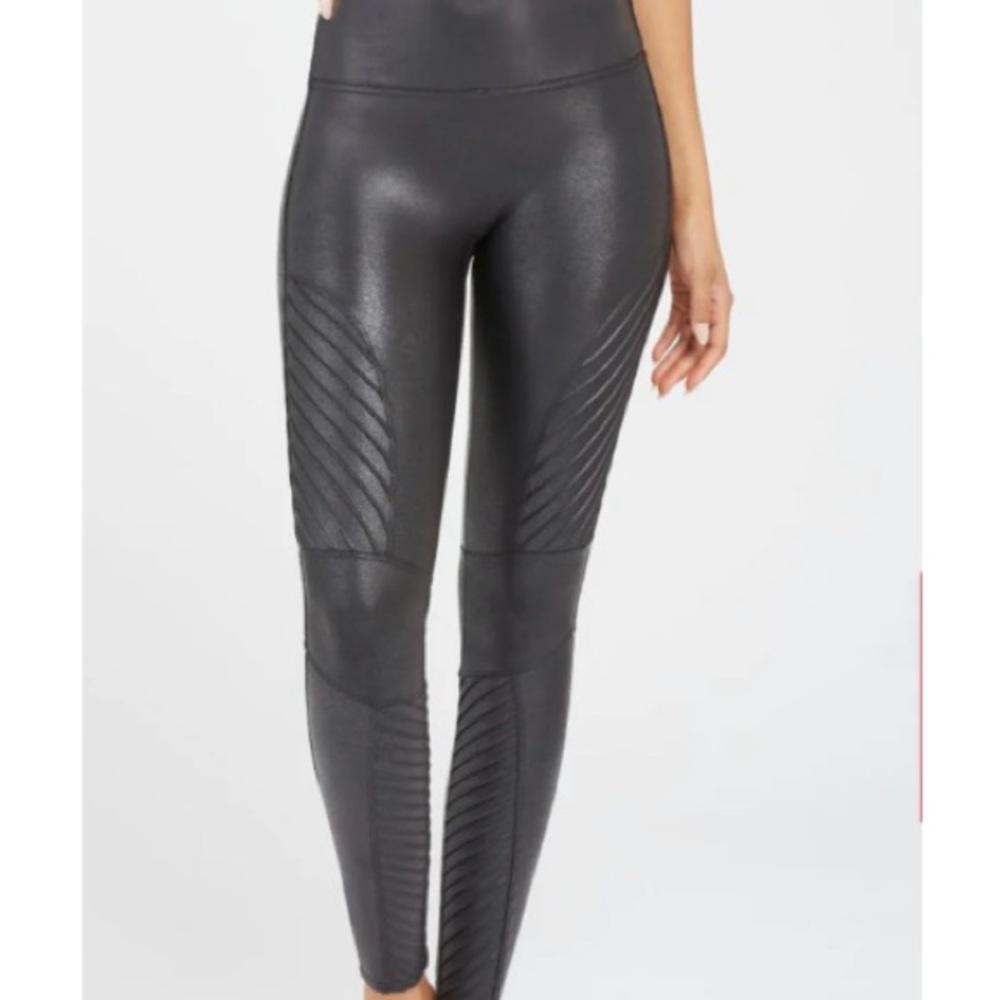 Spanx Moto Leggings NWT